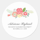 Buscar flores y circulos pegatinas Prometida