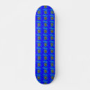 Buscar del carácter tablas de skate Azul