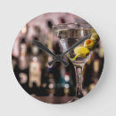 Buscar martini relojes de pared Bebida