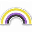Buscar queer pegatinas No binario