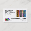 Buscar tailor tarjetas de visita Costura