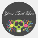 Buscar calaveras de azúcar pegatinas Catrina