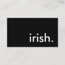 Buscar irish tarjetas de visita Cuatro trébol de hojas