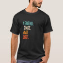 Buscar 2nd birthday camisetas Since