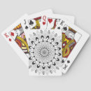 Buscar mandala barajas de cartas Negro