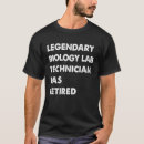 Buscar técnico de laboratorio camisetas Biología