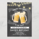 Buscar la cerveza invitaciones de cumpleaños Pizarra