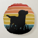 Buscar labrador retriever negro cojines Silueta