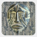 Buscar máscara africana pegatinas Tribal