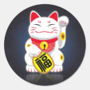 Buscar maneki neko pegatinas Gatito