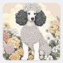 Buscar poodle pegatinas Flores