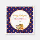 Buscar hojas de otoño servilletas Moderno