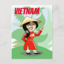 Buscar vietnamita postales Ao dai