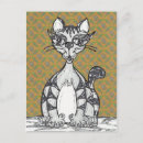 Buscar peculiares postales Amantes de los gatos