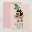 Buscar el gato negro invitaciones Gatito