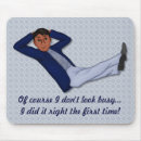 Buscar ocupado alfombrillas de raton Diversión