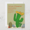 Buscar sombrero mexicano invitaciones Cactus