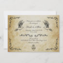 Buscar papel de pergamino invitaciones Antiguo