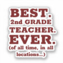 Buscar el mejor profesor pegatinas Apreciación del profesor
