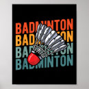 Buscar bádminton posters Equipo