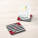 Buscar plato posavasos Rojo