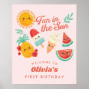 Buscar en la piscina posters fiesta Para niños