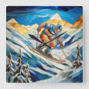 Buscar descenso relojes de pared Nieve