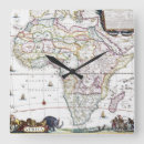 Buscar antique map relojes de pared Africa