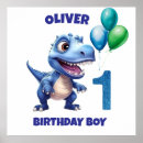 Buscar cumpleaños del dinosaurio posters Bebe