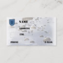 Buscar reclutador tarjetas de visita Militar