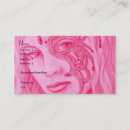 Buscar mascarada tarjetas de visita Rosa