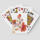 Buscar flores abstractas barajas de cartas Botánico