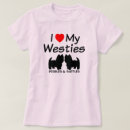 Buscar amo westies camisetas Perros