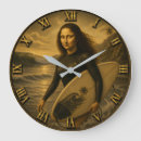 Buscar mona lisa relojes de pared Vintage