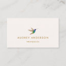 Buscar colibríes coloridos tarjetas de visita Elegante