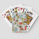 Buscar monstruo lindo barajas de cartas Halloween