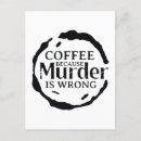 Buscar asesinato postales Amante del café