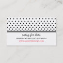 Buscar descarado tarjetas de visita Femenino