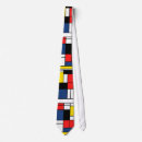 Buscar estilo de mondrian accesorios Rojo