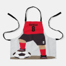 Buscar futbol delantales Para niños