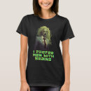 Buscar cerebros mujer camisetas Humor
