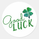 Buscar 4 leaf clover pegatinas Verde