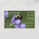 Buscar manosee tarjetas de visita Flor