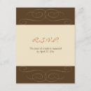Buscar acción tarjetas rsvp Marrón