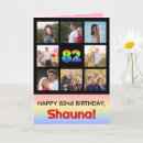Buscar 82 años tarjetas de cumpleaños General y unisex