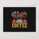 Buscar tenga un buen viaje postales Cafeína