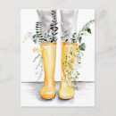 Buscar crecimiento postales Botas de lluvia