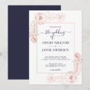 Buscar oro oscuro invitaciones Floral