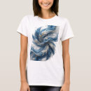 Buscar plumas azules camisetas Mujeres
