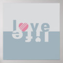Buscar corazón de plata posters Moderno